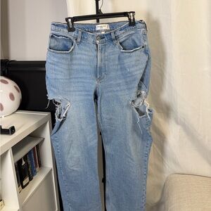 Abercrombie & Fitch Light Blue Denim Jeans